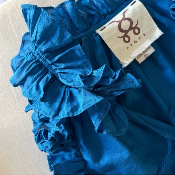 Figue Fabiana Top In Blue - Picture 8 of 15
